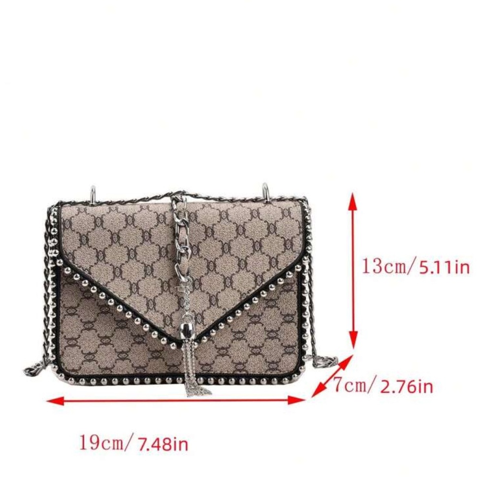 1pc 2024 Autumn Winter Mini Shoulder Bag Crossbody Bag, Without Tassel
